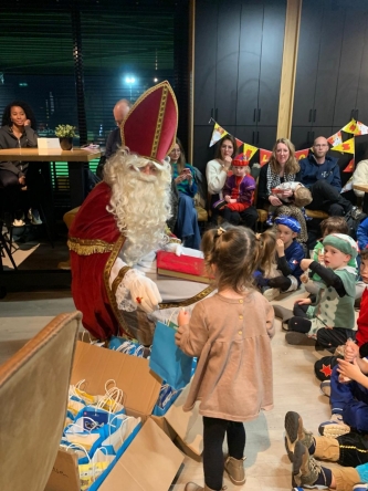 Sint op bezoek